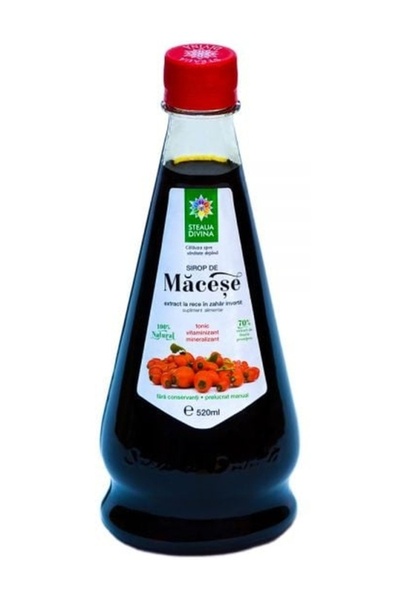STEAUA DIVINA Sirop macese presat la rece 520ml