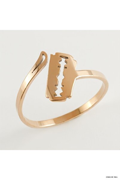 ZERO LAND Zngzrmll Razor Luxury Steel Ring (150853) Bronze 19