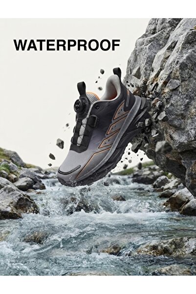 BUCKHEAD çocuk outdoor waterproof ayakkabı , oto bağcık , su geçirmez flex fo...