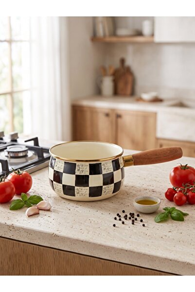 CASA DE BELLA ELİTE CLASS EMAYE 14 CM DAMA SOS TENCERESİ / SÜTLÜK
