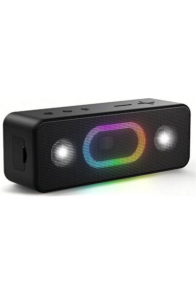 OHAYO مكبر صوت بلوتوث محمول S11، 24 واط، صوت عالٍ وباس عميق (BT5.3/Aux)، وقت ...