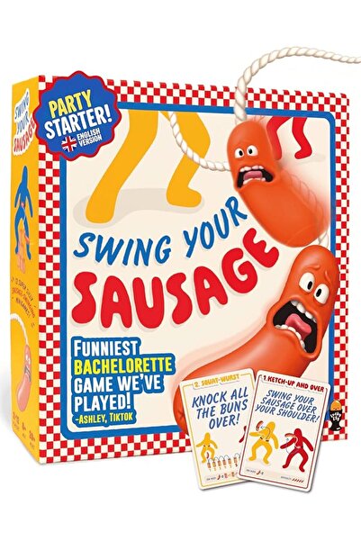 LUCKY EGG Swing Your Sausage - Fun Adult Party Games for Groups - Board Games...