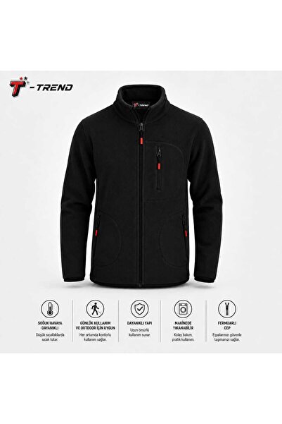 T.trend Polar Jacket Black Regular Fit Men/Unisex