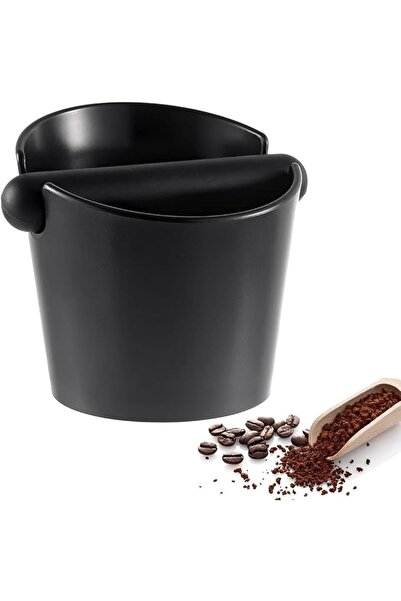 ELEPHANTBOAT Coffee Knock Box, Espresso Coffee Grounds Dump Bin with Detachab...