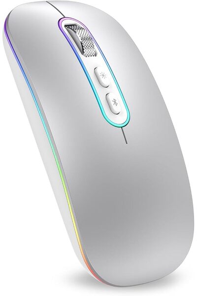 GENERAL فأرة لاسلكية ثنائية الوضع (BT 5.1+2.4G) من سيميتك للحاسوب المحمول، 12...