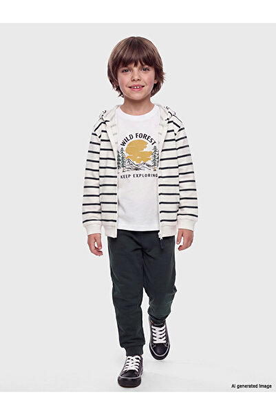 LC Waikiki Striped Boys' Suit 3-Piece