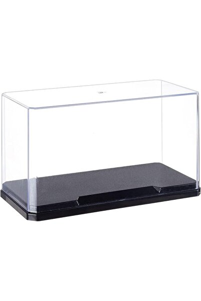 KASTWAVE Clear Self-Assembly Acrylic Display Case, Transparent Dust Proof Pro...