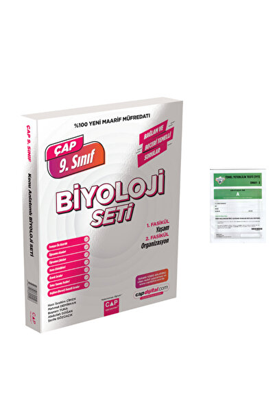 Çap Yayınları 9. Sınıf Biyoloji Maarif Model Set +ıceberg deneme