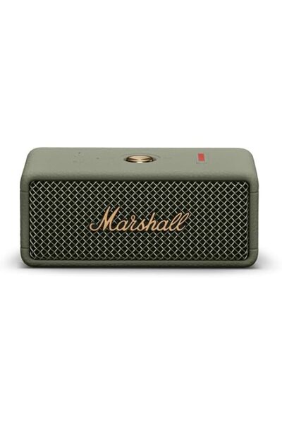 Franklin & Marshall مكبر صوت بلوتوث محمول مارشال إمبرتون الثالث، لون أخضر مري...