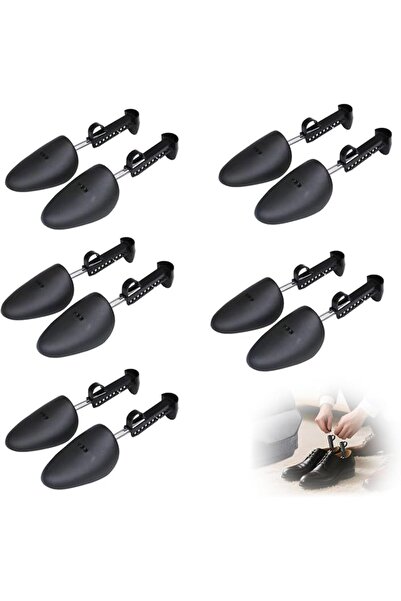 ELECDON Set of 5 Adjustable Shoe Tree Stretcher for Men, Durable Boot Shaper ...