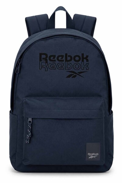 Reebok Rucsac și ghiozdan școlar bleumarin cu buzunar frontal cu fermoar 45x3...