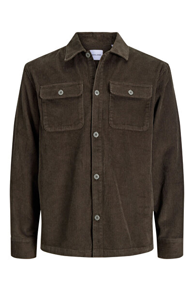 Jack & Jones JJEREGENT CORD OVERSHIRT LS SN
