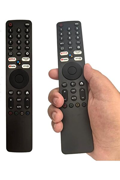LBMT XMRM-ML Voice Replacement Remote Control for Xiaomi TV Q2 L55M7-Q2ME L65...