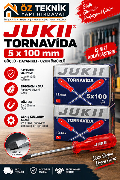 Juki düz tornavida