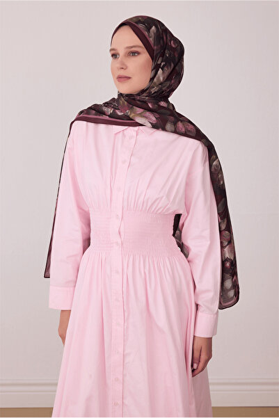 Belli Șal Fresh Vual - 4128-85 Roșu Claret Negru