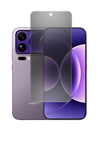 Mi 17 Pro Mat Privacy Hayalet Nano Ekran Koruyucu Esnek Kırılmaz