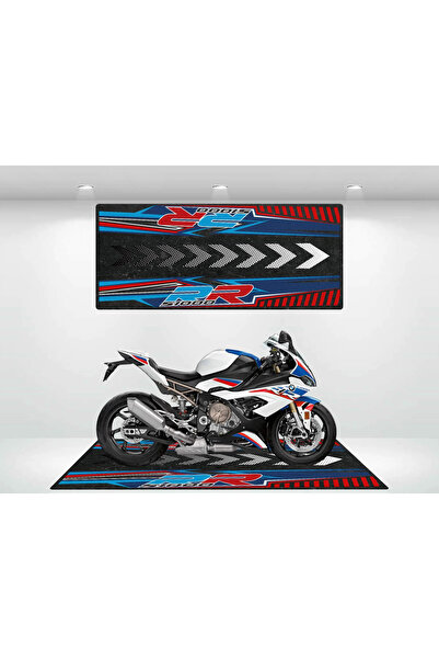 Özelleştirilebilir Motosiklet Matı - Garaj Halısı Motor Altı Pedi (100x200)
