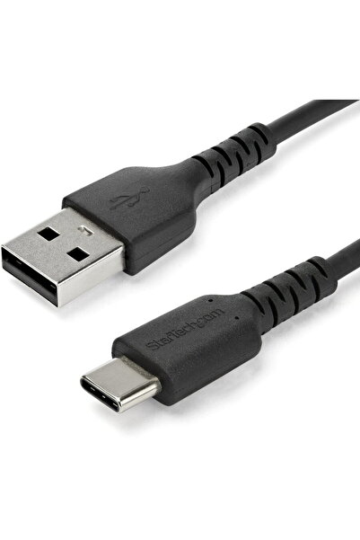 startech .com Cablu de încărcare USB A la USB C de 2m - Durabil, Încărcare ra...