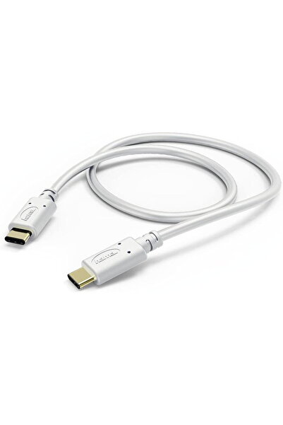 Hama Cablu de încărcare/date, USB Type-C - USB Type-C, 1,5 m, alb