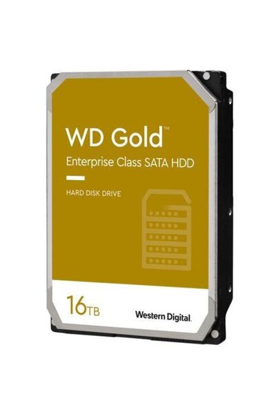 WESTERN DIGITAL Hard disk Gold 16TB 7200rpm 6Gb/s SATA 512MB cache 3.5 inch