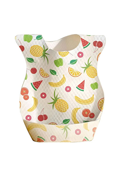 STAR BABiES - Disposable Bibs - Pack Of 25 - Fruits Printed
