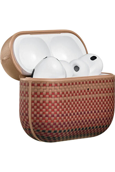 PITAKA Carcasa pentru AirPods Pro 3, Fibra de Aramida, Sunset
