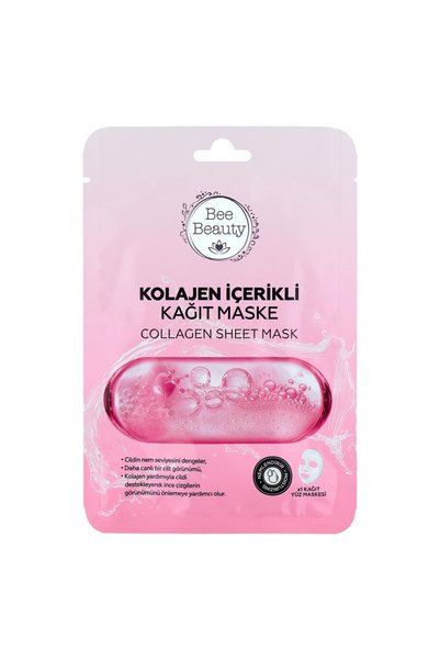 Be Beauty Essence Bee Beauty Kolajen İçerikli Kağıt Maske 1 Adet – Collagen S...