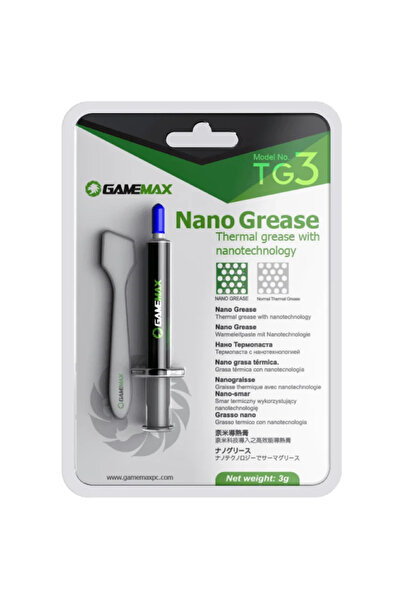 GAMEMAX Pasta termoconductoare TG3 cu aplicator 3g