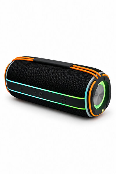 Zineets Büyük Boy Led Işıklı Dayanıklı Ses Bombası Usb Sd Aux FM Radyo Blueto...
