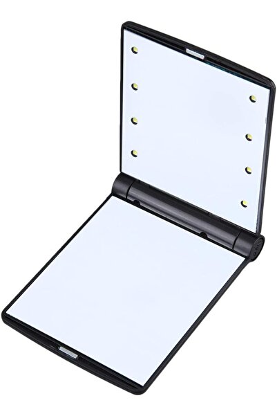 XMSJSIY LED Lighted Travel Makeup Mirror,Compact Mirror with1x/2x Magnificati...