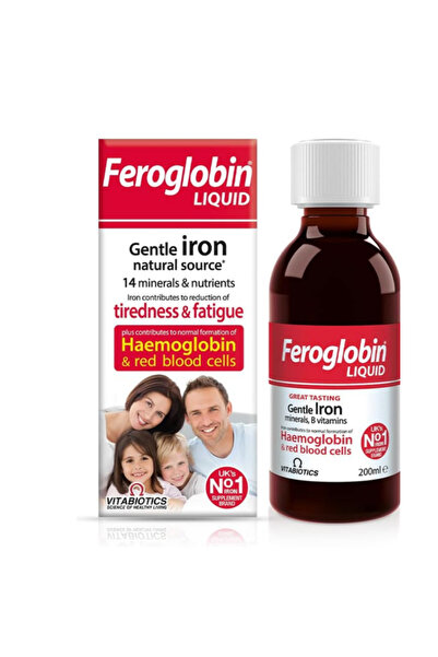 Vitabiotics Feroglobin B 12 Liquid, 200 Ml
