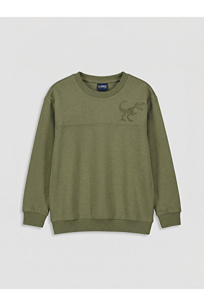 LC Waikiki Crew Neck Printed Boys' Sweatshirt
