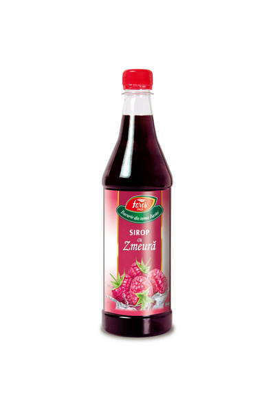 Fares Sirop de zmeură (700 ml) – Sirop concentrat, delicios și răcoritor pent...