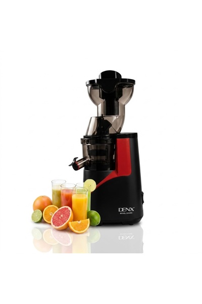 Denx Dinex Dx3203 Fruit and Vegetable Slow Juicer - 1000W Power, 30-Minute Co...