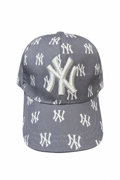 Jack Ferrero Gray White Ny Logo Unisex Adjustable Sport Baseball Cap