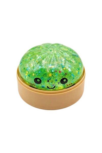 Generic Glitter Dumpling Squishy Fidget Toy 8.5cm