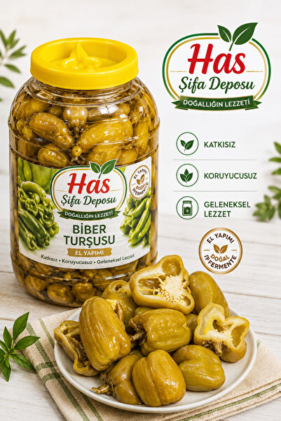Has Şifa Deposu Antep Usulü Biber Turşusu 5 kg