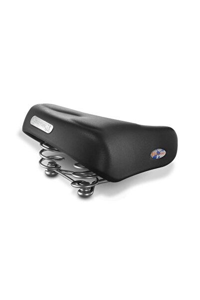Selle Royal Sa bicicleta Holland Relaxed, neagra, 246x220mm, cu sistem de sus...