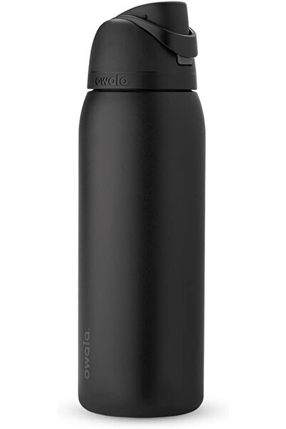 owala FreeSip Insulated Stainless Steel Water Bottle with Locking Push Button...