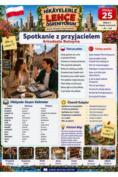 Enine Boyuna Eğitim I Learn Turkish with Stories – 100 Stories