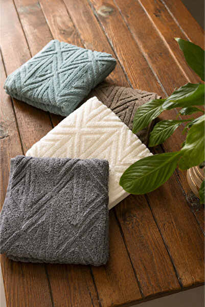 Genel Markalar FEMM Liva 4’lü 50x90 cm Microcotton El Yüz Havlusu Seti