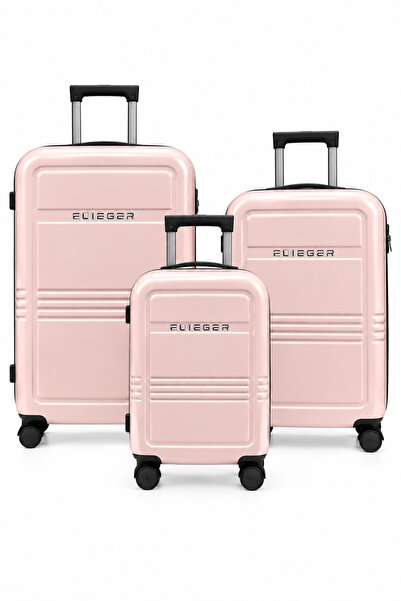 Flieger Luggage مجموعة حقائب سفر فاخرة من ثلاث قطع من FLIEGER، حقائب صلبة عصر...
