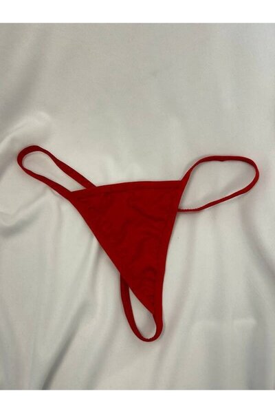 Kırmızı Tanga Külot String - SKLDLP1109-3710