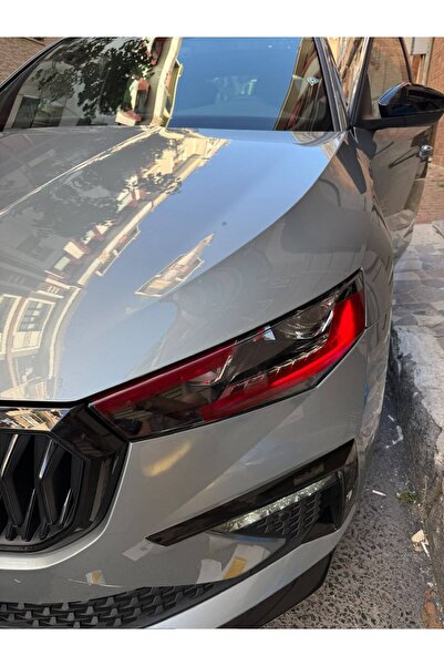 ARKT STİCKER Skoda Scala Monte Carlo 2024-2026 Gündüz Led Kırmızı