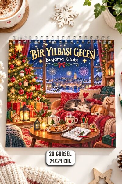 birikiyedi Bir Yılbaşı Gecesi – Yetişkinler İçin Yılbaşı Temalı Kalın Çizgili...