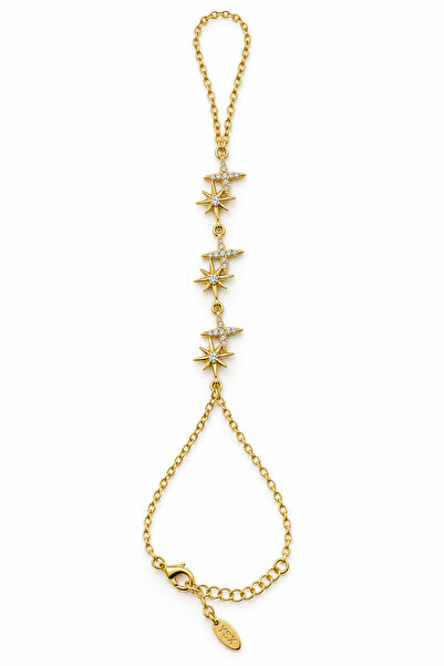 Stelle Jewelry Ysx Gold Color Stone Double Star Motif Women's Shahmeran Bracelet