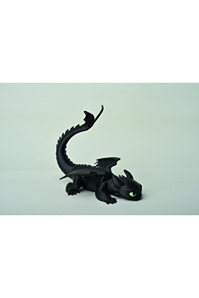 TRİMENT3D 🐉 Shadow Dragon – Dekoratif Ejderha Telefon Standı ve Obje