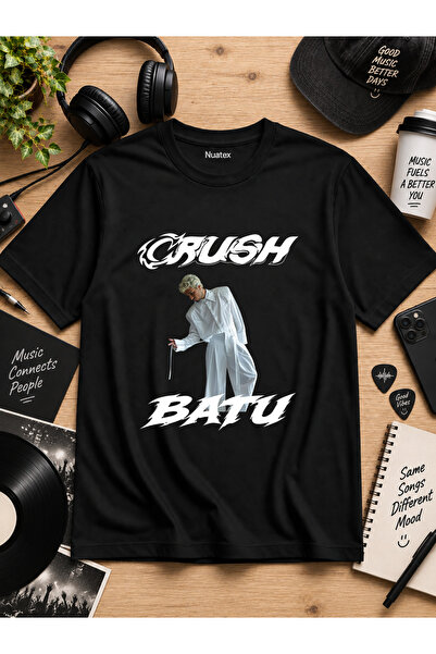 NUATEX Unisex Regular Kalıp CRUSH ARDA EFE MİLAN MİRAÇ BARIŞ OĞUZHAN BATU Öze...