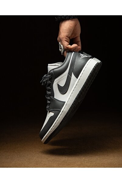 Nike Air Jordan 1 Low “Iron Grey” Erkek Basketbol Ayakkabısı-553558-044-Tanem Sport