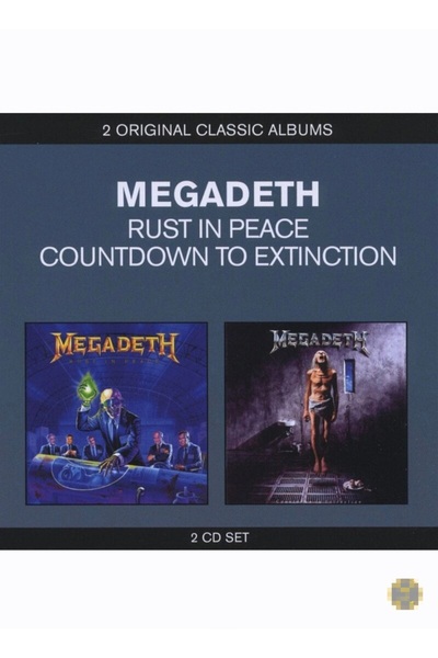 Megadeth - Rust In Peace / Countdown To Extinction (2 CD)